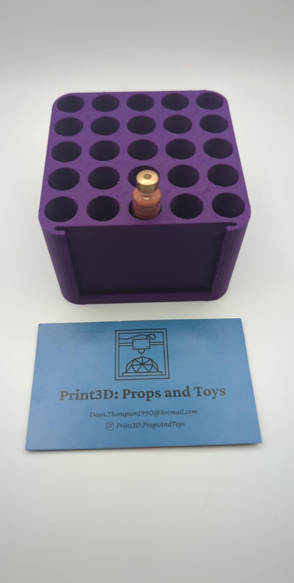 3D Printed Diabetes Insulin Penfill Vial Holder