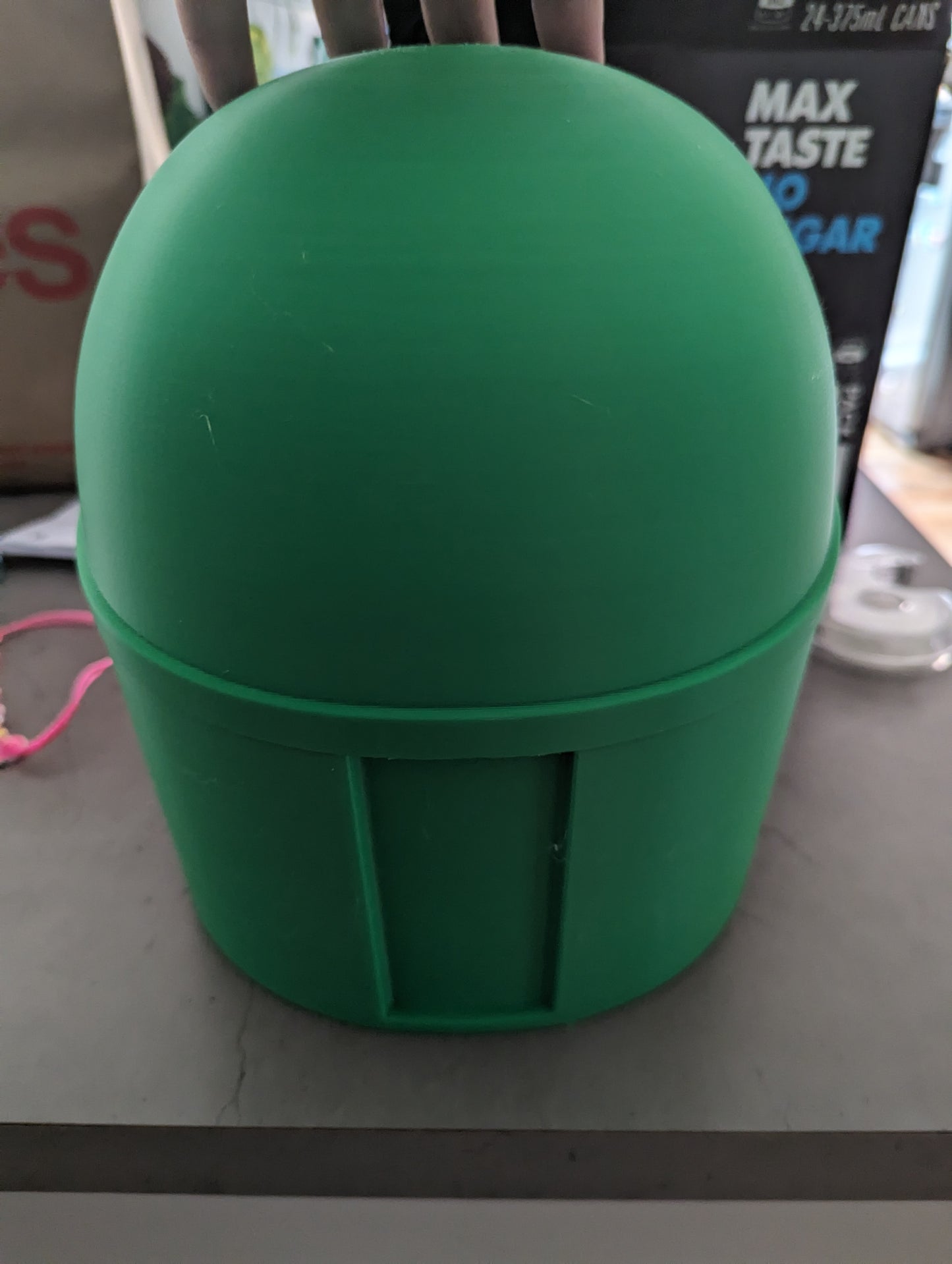 Custom 3D Printed Mandalorian-Style Helmet